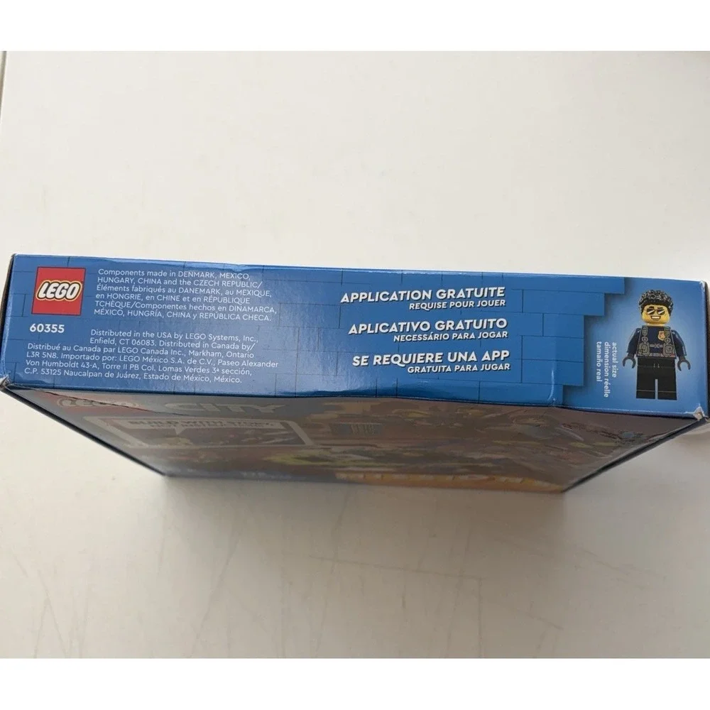 LEGO City 60355 Water Police Detective Missions, New In Box, Retired Set Bx Dmg